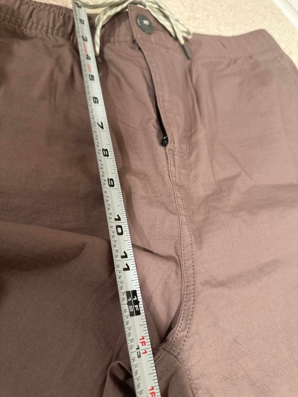 Vuori Women's Ripstop DuraTerra™ Wide Leg Crop Pants Mauve/Dusty Rose Large EUC - Picture 13 of 16